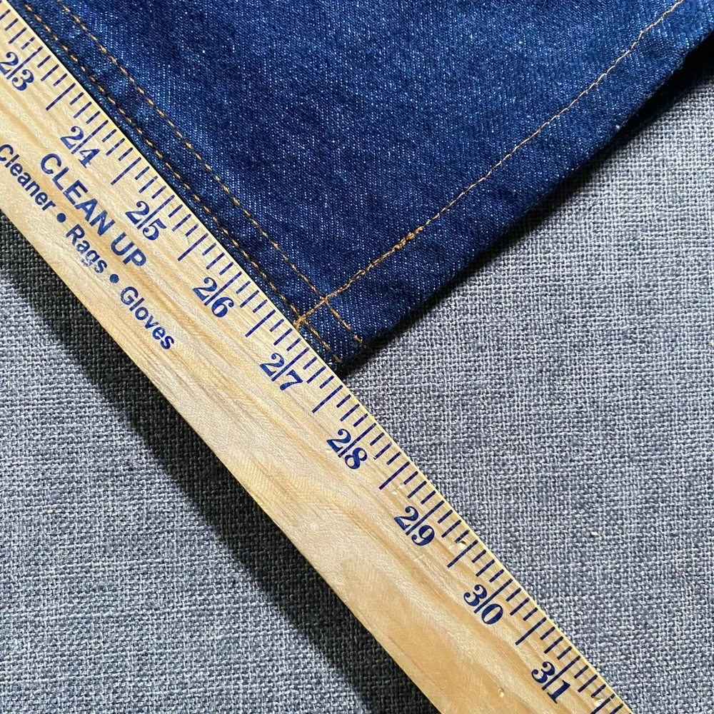 Levis 505‎ Mens W40 L30 (Fits 40x27) Dark Wash Straight Fit Denim Jeans